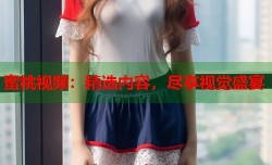 蜜桃视频：精选内容，尽享视觉盛宴