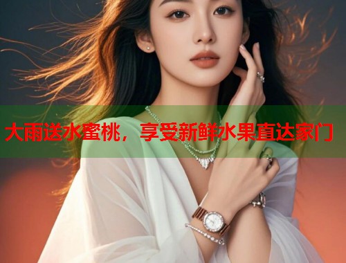 大雨送水蜜桃,享受新鲜水果直达家门 第2张 大雨送水蜜桃,享受新鲜水果直达家门 第2张