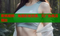 蜜桃视频：海量影视资源，无广告高清播放