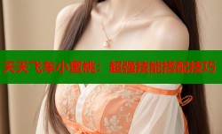 天天飞车小蜜桃：超强技能搭配技巧
