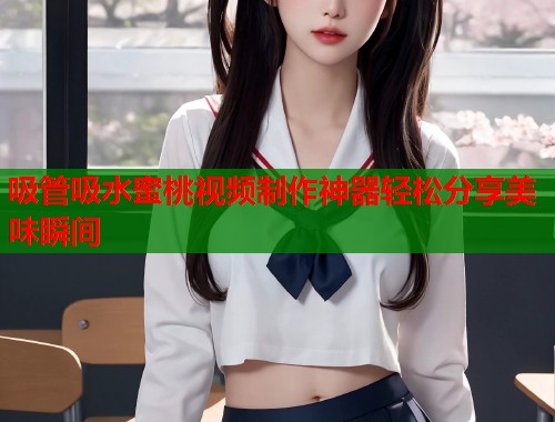 吸管吸水蜜桃视频制作神器轻松分享美味瞬间  第1张